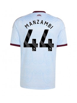 Moški Nogometna dresi replika Aston Villa Johan Manzambi #44 Tretji 2026-27 Kratek rokav Moški Nogometna dresi replika Aston Villa Johan Manzambi #44 Tretji 2026-27 Kratek rokav